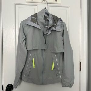 Lululemon Athletica Gray The Best Vest Jacket with Neon Accents